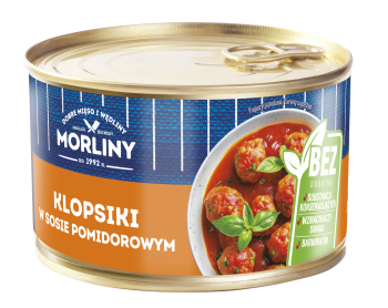 Morliny Klopsiki w sosie pomidorowym 400g