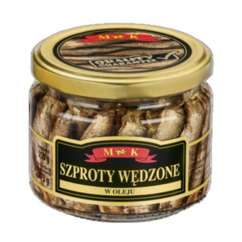 MK Szproty wędzone w oleju 250 g
