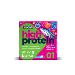 Evrafish Proteinowa sałatka z tuńczykiem w stylu meksykańskim 160g