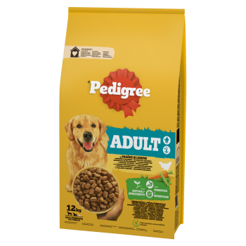 Pedigree Sucha karma z drobiem i warzywami 12kg