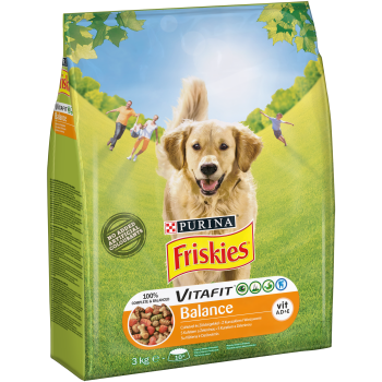 KARMA DLA PSA FRISKIES BALANCE z kurczakiem i warzywami 3KG