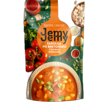 JemyJemy Fasolka po bretońsku z kiełbasą wieprzową 400g