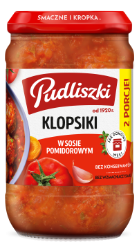Pudliszki Klopsiki w sosie pomidorowym 590g