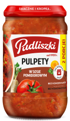 Pudliszki Pulpety w sosie pomidorowym 590g