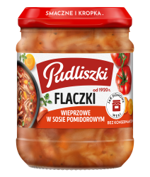 Pudliszki Flaczki wieprzowe w sosie pomidorowym 450g