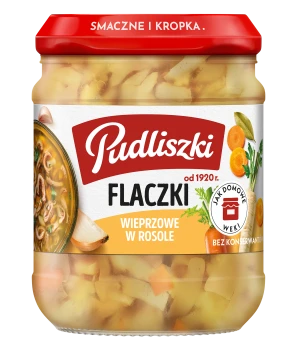 Pudliszki Flaczki wieprzowe w rosole 450g