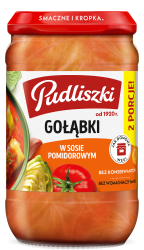 Pudliszki Gołąbki w sosie pomidorowym 590g