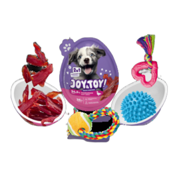 JOY&amp;TOY! Przysmak dla PSA 20 g + Zabawka