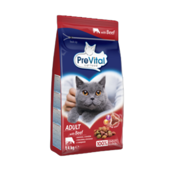 PreVital sucha karma dla kota wołowina 1,4kg