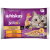 Whiskas Tasty Mix Kremowe Wariacje 1+ Sos z kurczakiem i warzywami i z jagnięciną i indykiem 340 g (4x85 g)