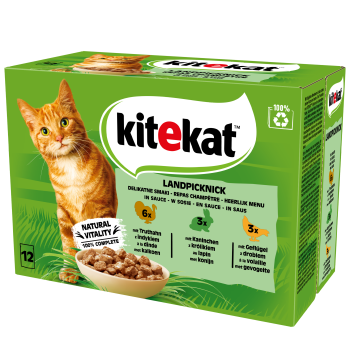 kitekat Delikatne smaki w sosie 1,02 kg (12x85 g)