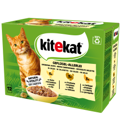 kitekat Drobiowa uczta w galaretce 1,02 kg (12x85 g)