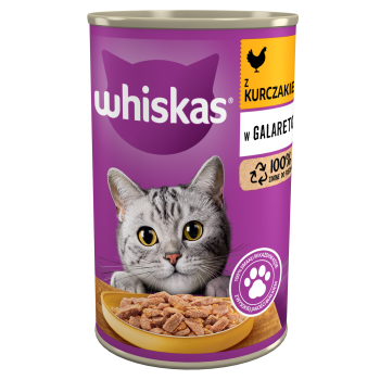 Whiskas W galaretce z kurczakiem 400 g