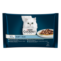 GOURMET PERLE Duet Rybny 4x85g