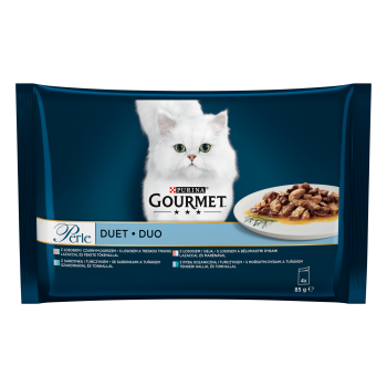 GOURMET PERLE Duet Rybny 4x85g