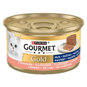 GOURMET GOLD - Mus z łososiem 85g