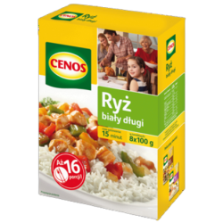 Cenos Ryż biały długi 8x100 g