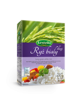 Lestello Ryż biały długi 4x100g