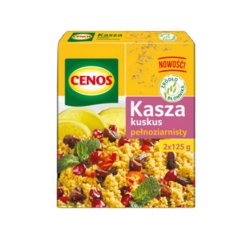 Kasza kuskus pełnoziarnisty 2 x 125 g Cenos