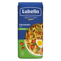Lubella Makaron świderki z warzywami eliche 400 g
