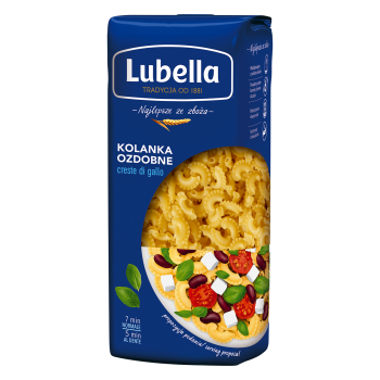 Lubella Creste di Gallo Makaron Kolanka ozdobne 400 g