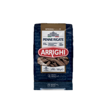 Arrighi makaron pełnoziarnisty rurka skośna 500g