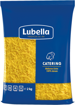 Lubella Catering Makaron Wstążka Cięta 2 kg