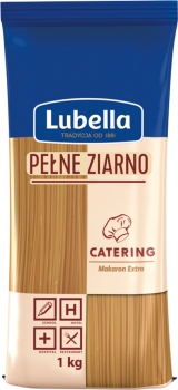 Lubella Catering Pełne Ziarno Makaron spaghetti 1 kg