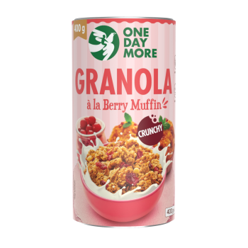 OneDayMore Granola à la Berry Muffin 400g