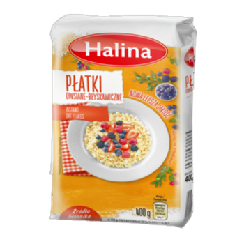 Halina Płatki owsiane błyskawiczne 400g