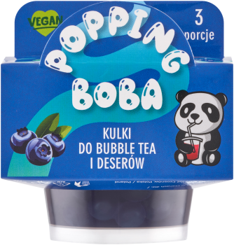 JOY kuleczki do bubble tea o smaku jagodowym 130g