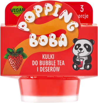 JOY kuleczki do bubble tea o smaku truskawki 130g