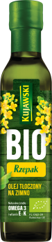 Kujawski BIO olej z rzepaku tłoczony na zimno 250 ml