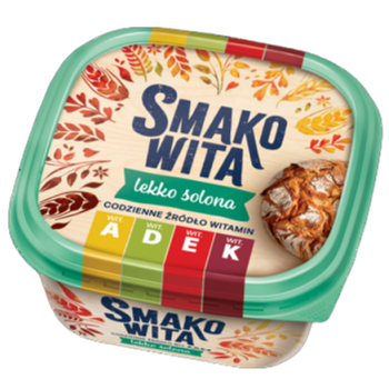 Smakowita lekko solona 450g . Margaryna połtłusta