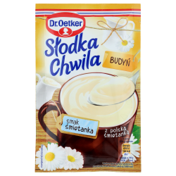 Dr. Oetker Słodka Chwila Budyń śmietankowy 43g Nowa receptura