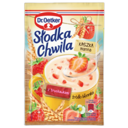 Dr. Oetker Słodka Chwila Kaszka manna truskawkowa 47,5g