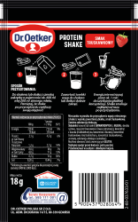 Dr. Oetker Protein Shake smak truskawkowy 18 g