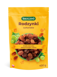 Rodzynki sułtańskie 400g Bakalland