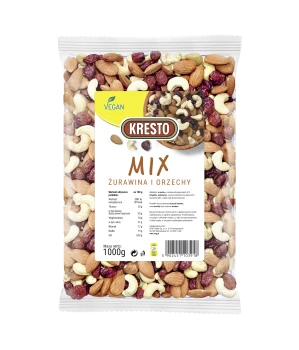 Kresto mix żurawina i orzechy 1kg