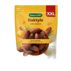 Daktyle całe owoce 400g Bakalland