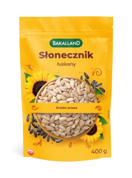 Słonecznik łuskany 400g Bakalland