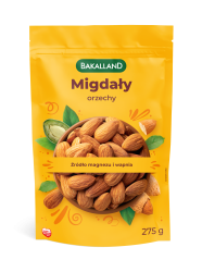Migdały łuskane 275g Bakalland