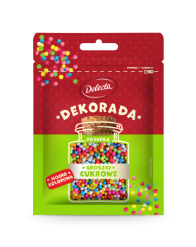 Delecta Decorada Groszki cukrowe 35g
