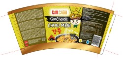 KIM CHOO CHOW MEIN-danie błyskawiczne z nudlami o smaku kurczaka 85g (pikantne)