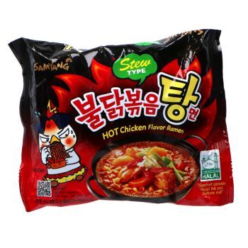 Danie instant o smaku pikantnego kurczaka i gulaszu 145g |Samyang