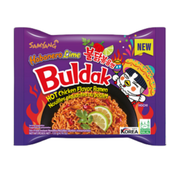 Danie Instant Ramen Habanero &amp; Lime 135g | Samyang