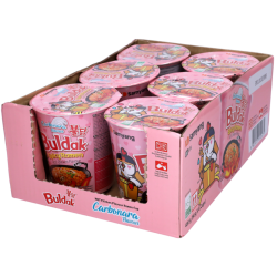 Danie Buldak Ramen Hot Kurczak Carbonara CUP 80g Samyang
