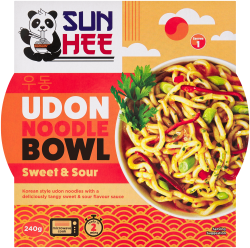 Sun Hee Danie gotowe udon bowl sweet &amp; sour 240g