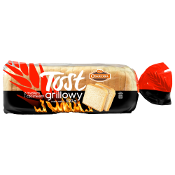 Oskroba Chleb tostowy grillowy z masłem i czosnkiem 500g