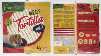 Funtastic Tortilla grillowana 4x25cm 250g